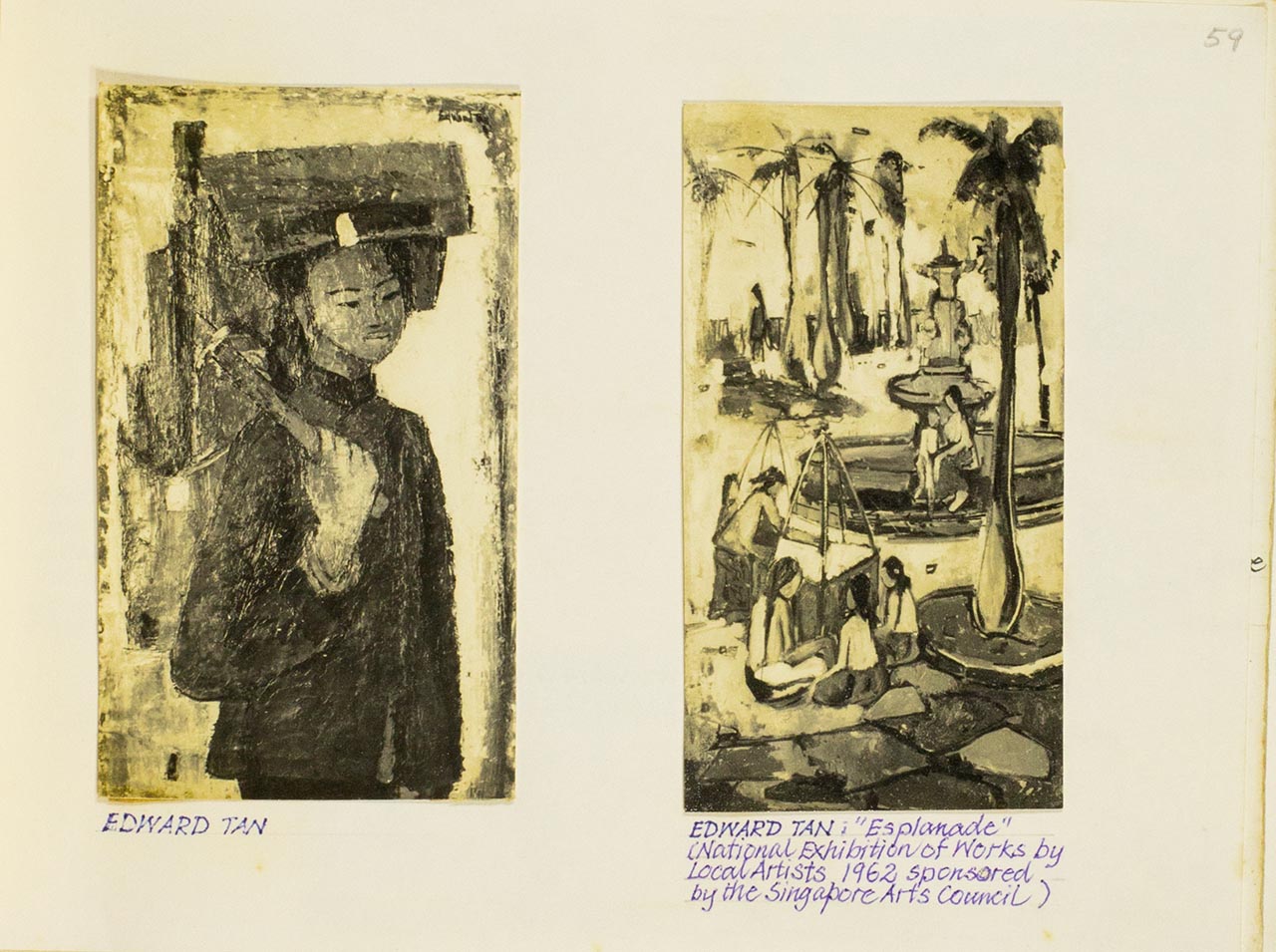 Artwork photos from Chia Wai Hon's "Art Memories" album