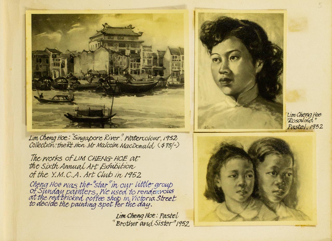 Artwork photos from Chia Wai Hon's "Art Memories" album