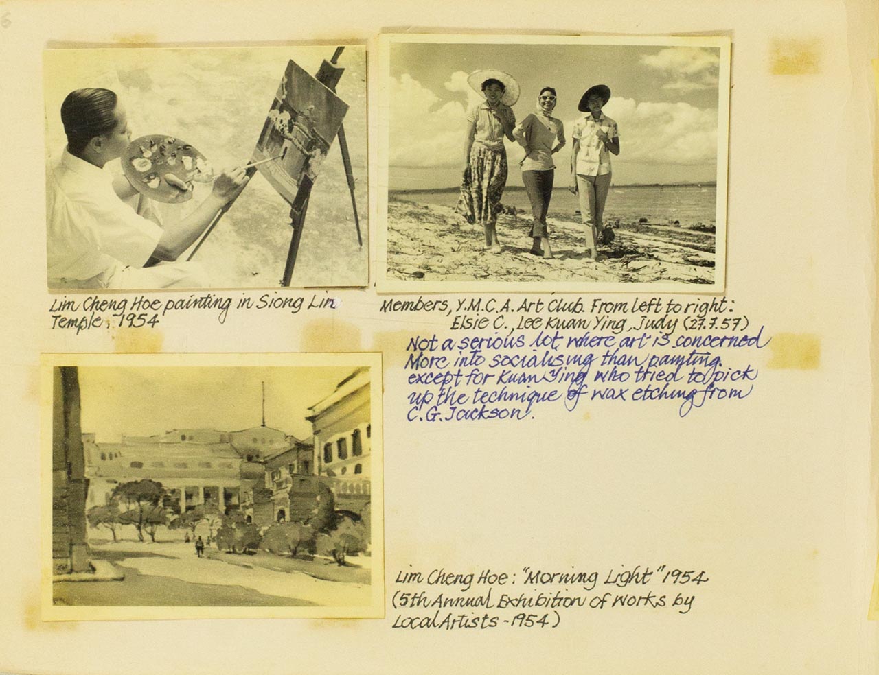 Artwork photos from Chia Wai Hon's "Art Memories" album