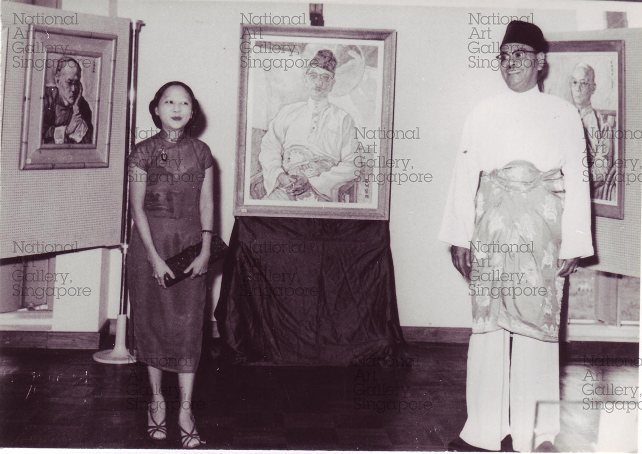 Georgette Chen's exhibition photo