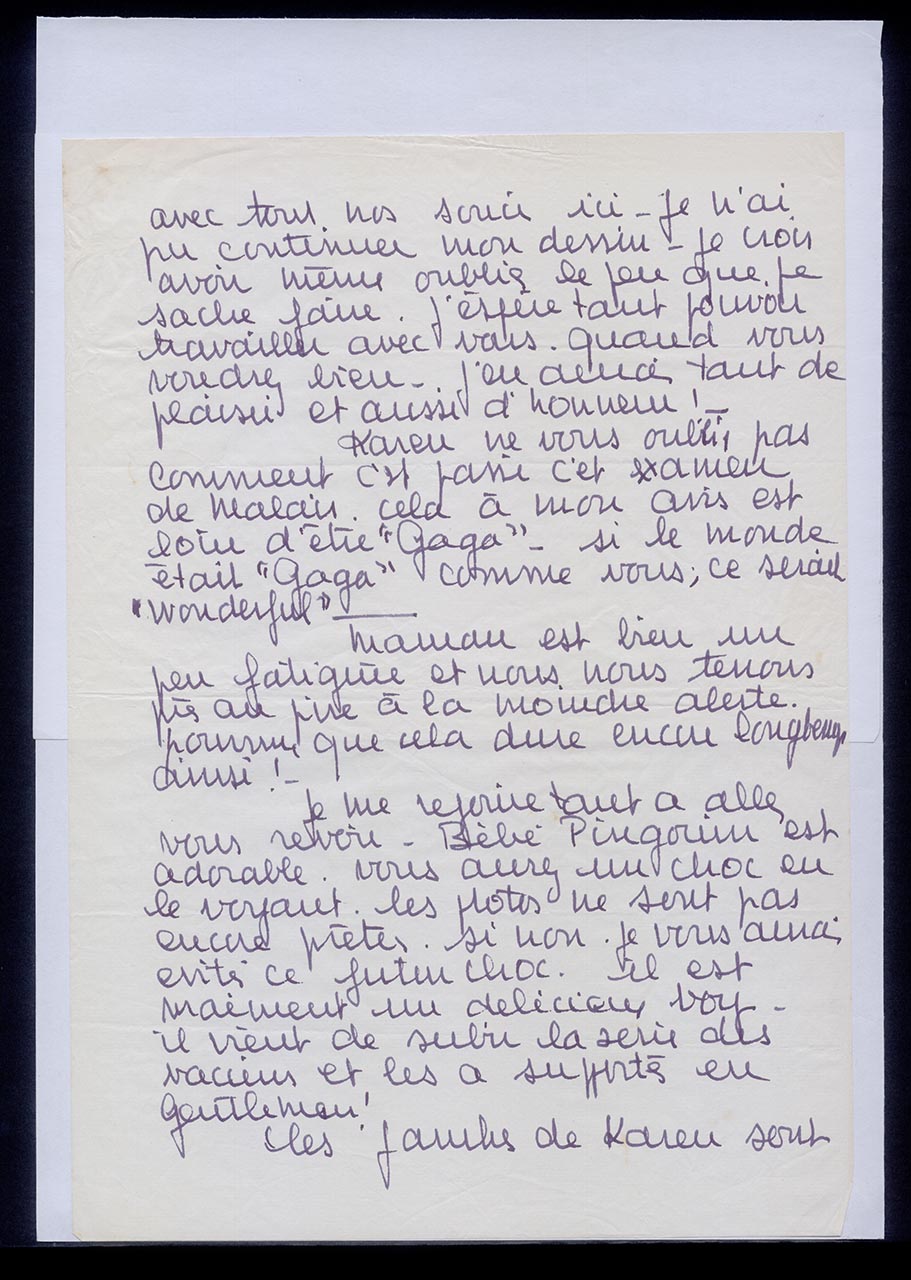 Letter from Katherine Schmid to Georgette Chen, 17 August 1963 (Page 2 of 3)