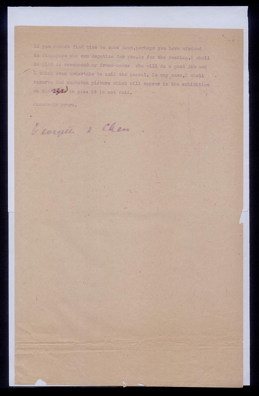 Letter from Georgette Chen to Dr. Newton, 14 April 1964 (Page 2 of 2)