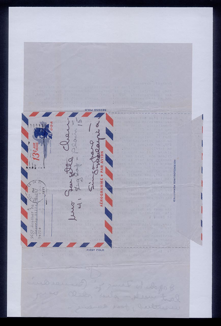 Letter from Bernadine Szold-Fritz to Georgette Chen, 2 January 1971 (Page 2 of 2)