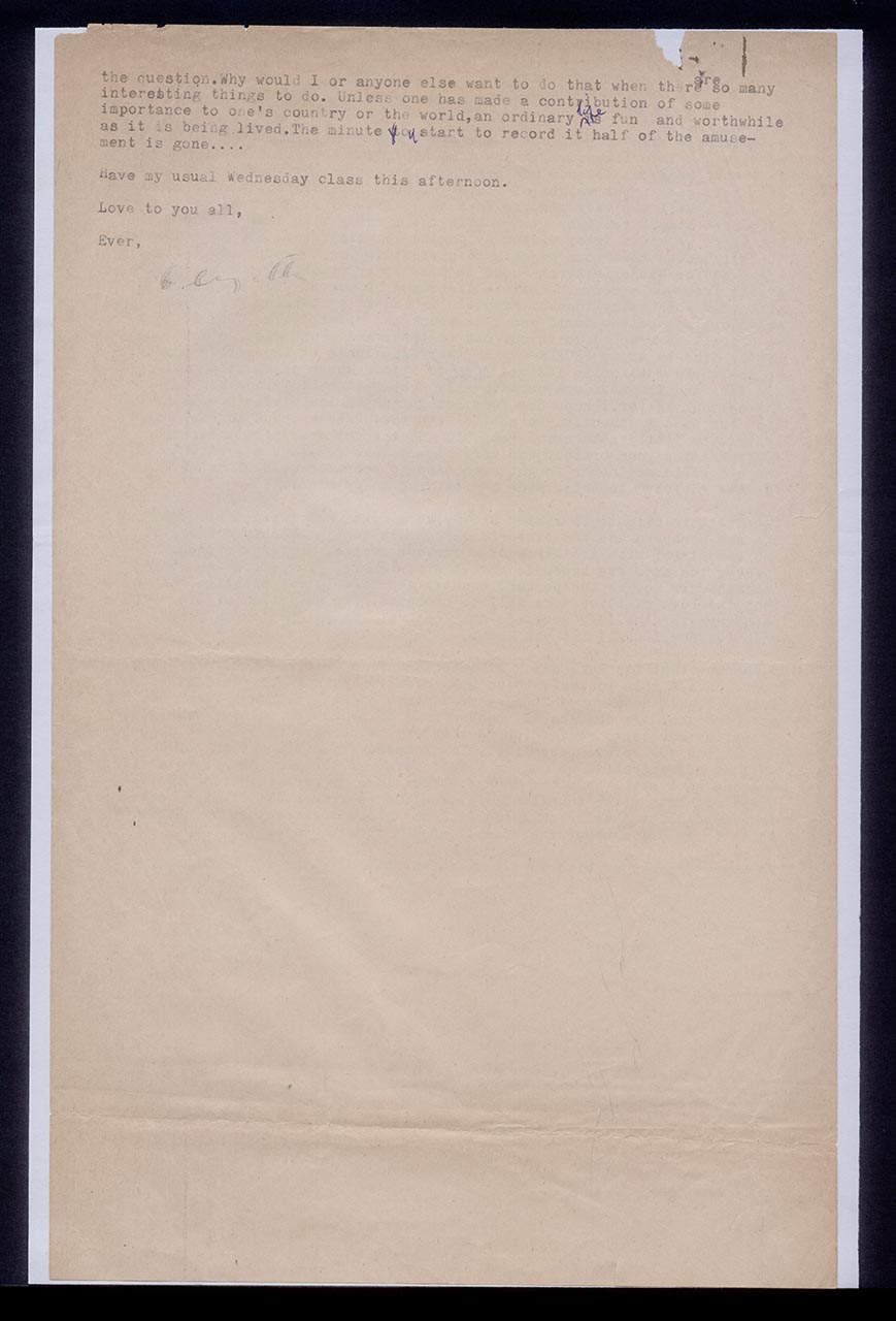 Letter from Georgette Chen to Patricia Northmore Kennison, 15 September 1971 (Page 2 of 2)