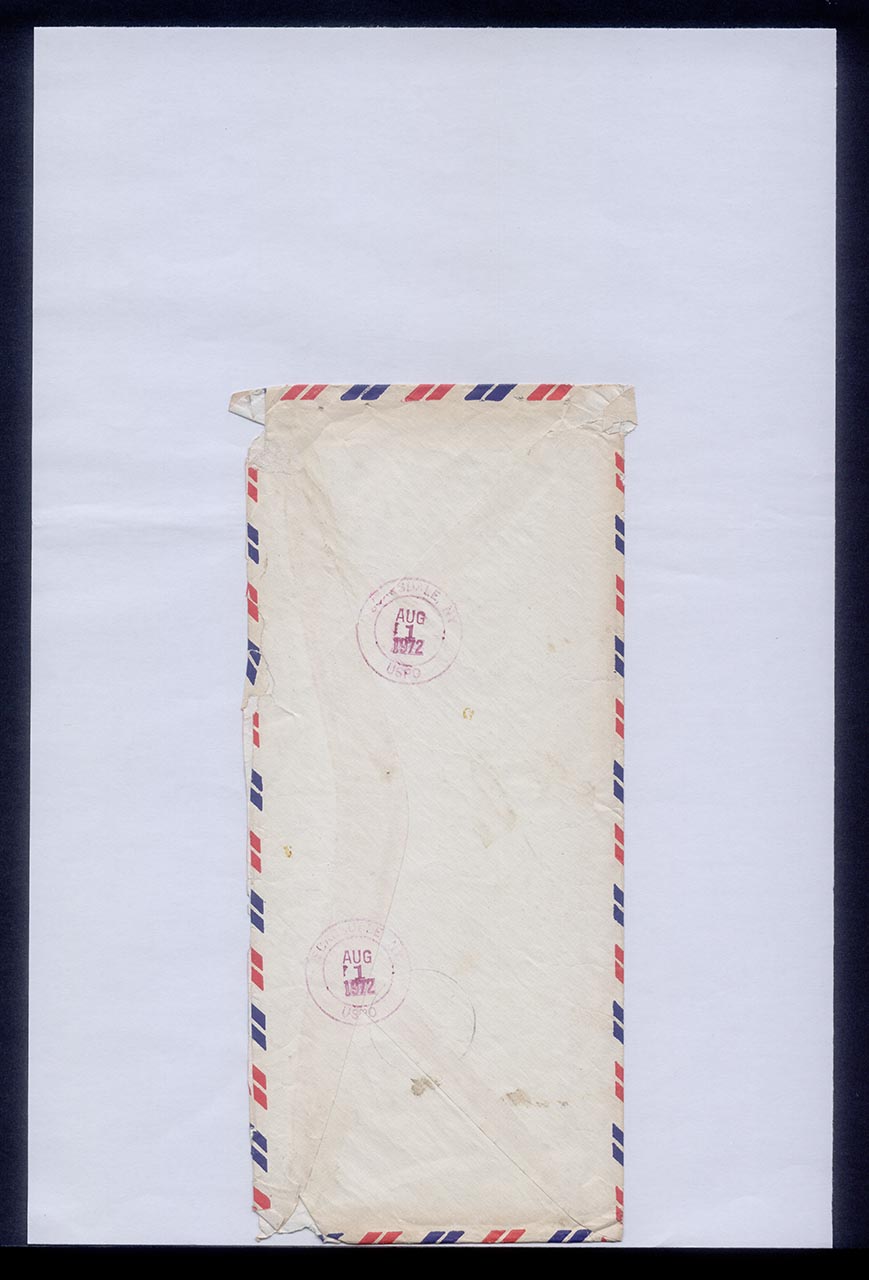Letter from Chang Yi Ming to Georgette Chen, 30 July 1972 (Page 2 of 6)