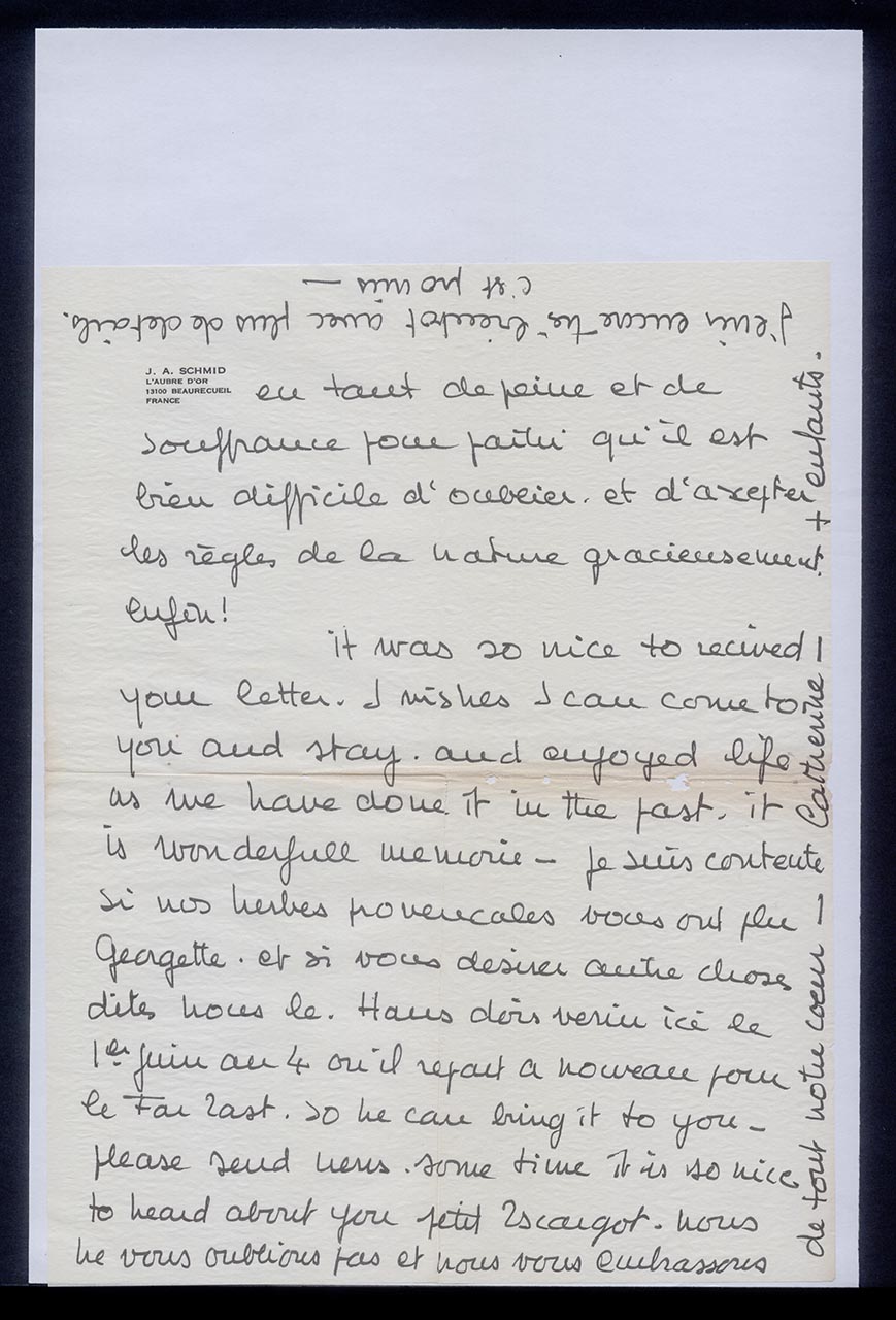 Letter from Katherine Schmid to Georgette Chen, 21 May 1975 (Page 2 of 2)