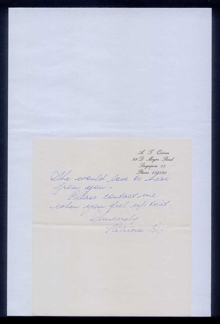 Letter from Patricia Quinn to Georgette Chen, 13 June 1979 (Page 4 of 4)