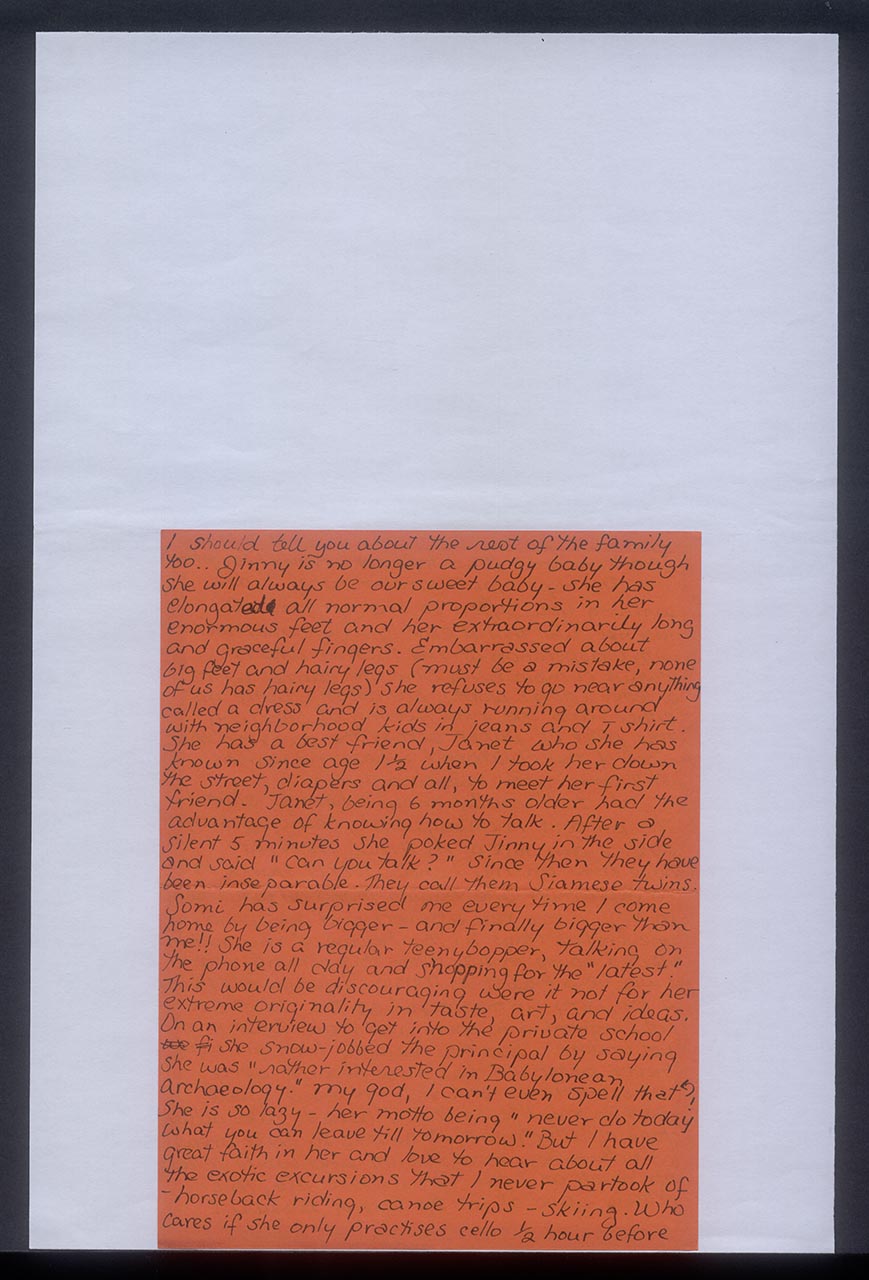 Letter from Kim Soye to Georgette Chen, 6 September 1976 (Page 3 of 5)