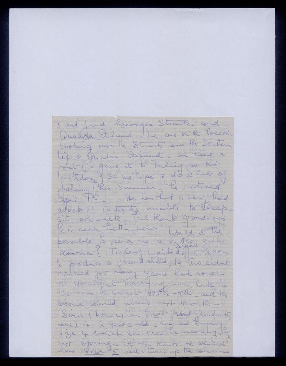 Letter from the Torleifs to Georgette Chen, 9 June 1962 (Page 3 of 5)