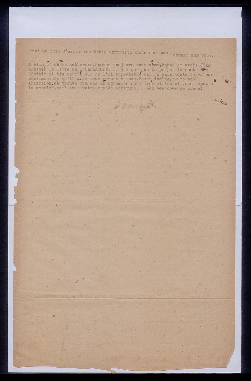Letter from Georgette Chen to Katherine Schmid, 1 January 1966 (Page 2 of 2)