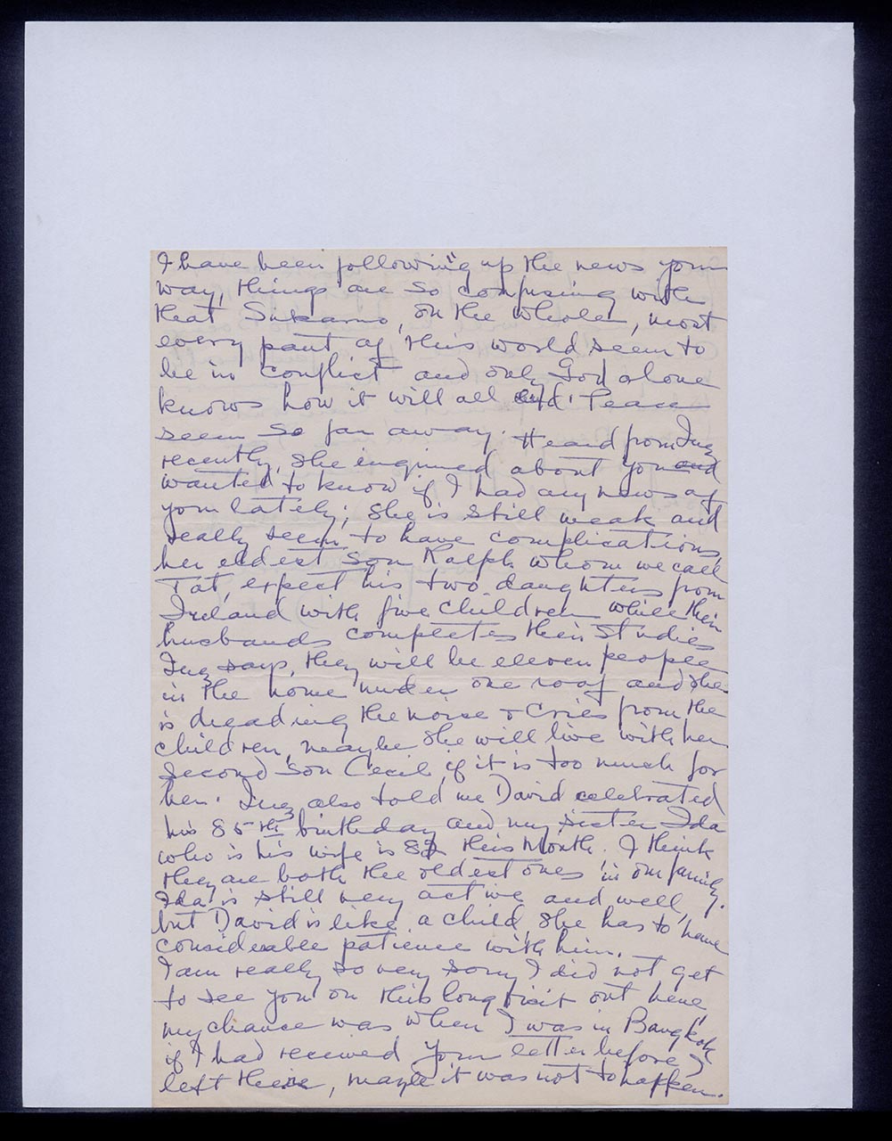 Letter from Dorothy Lee to Georgette Chen, 13 April 1966 (Page 2 of 3)