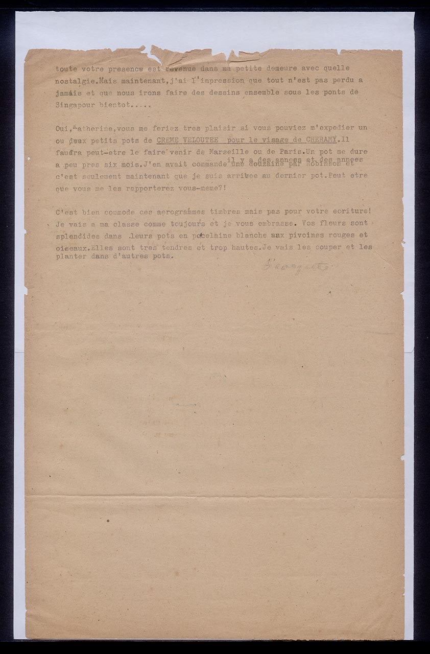 Letter from Georgette Chen to Katherine Schmid, 18 May 1966 (Page 2 of 2)
