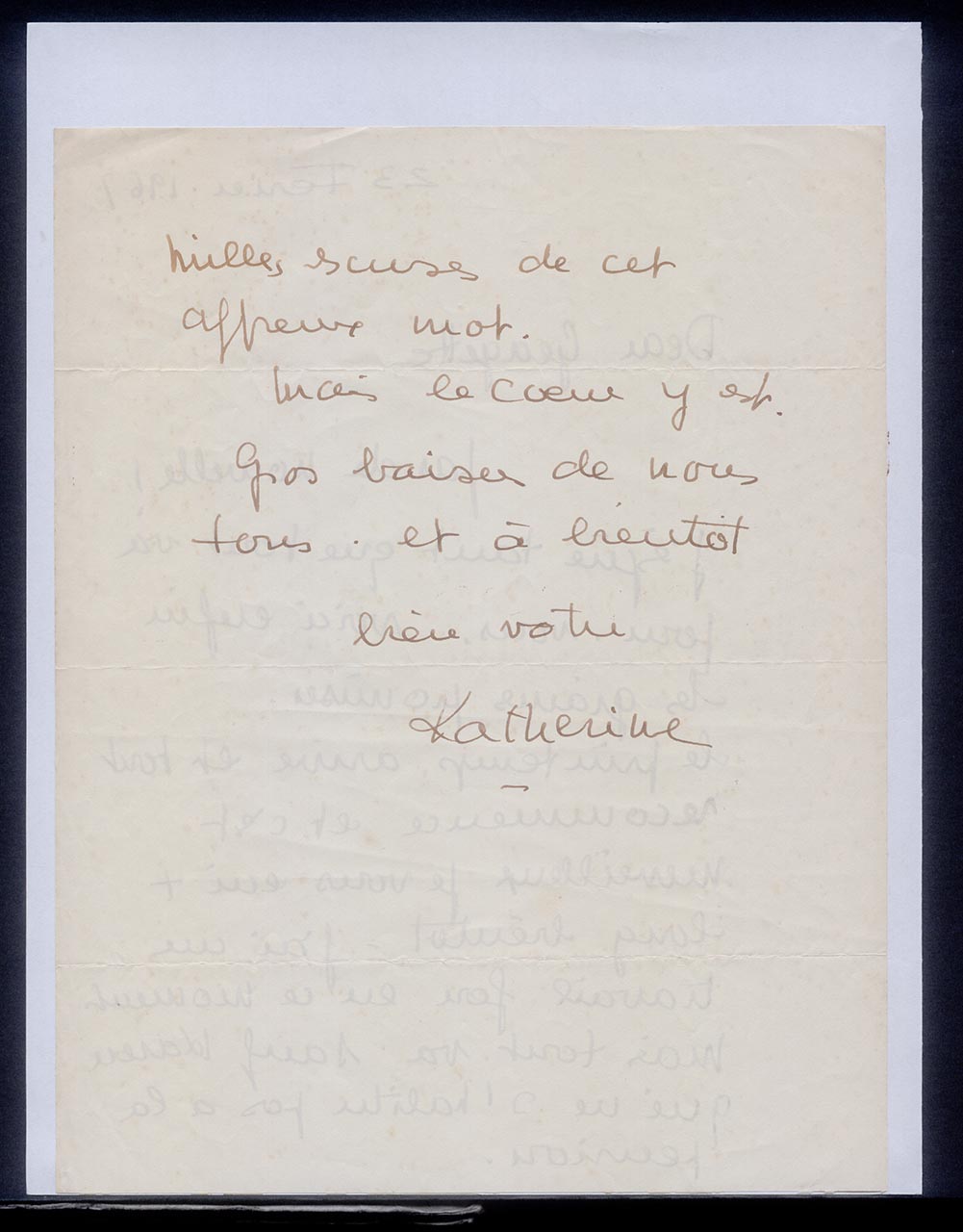 Letter from Katherine Schmid to Georgette Chen, 23 February 1967 (Page 2 of 2)