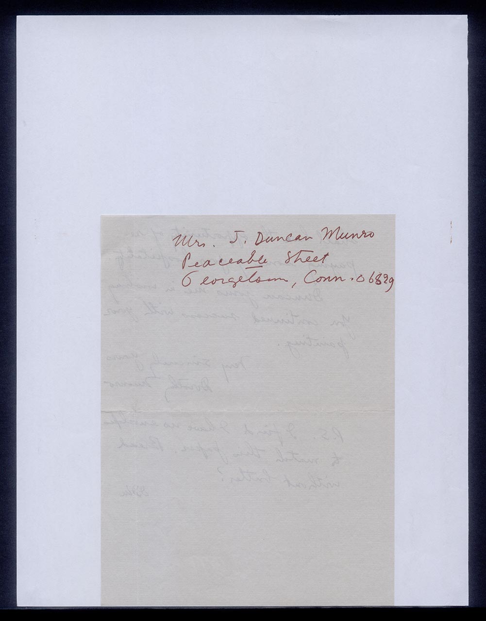 Letter from Dorothy Munro to Georgette Chen, 14 May 1967 (Page 3 of 3)
