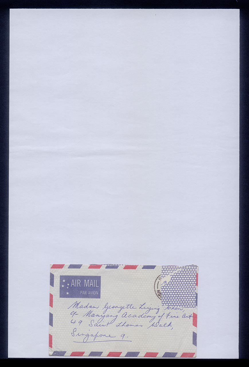 Letter from Alice Eck to Georgette Chen, 10 November 1979 (Page 1 of 7)