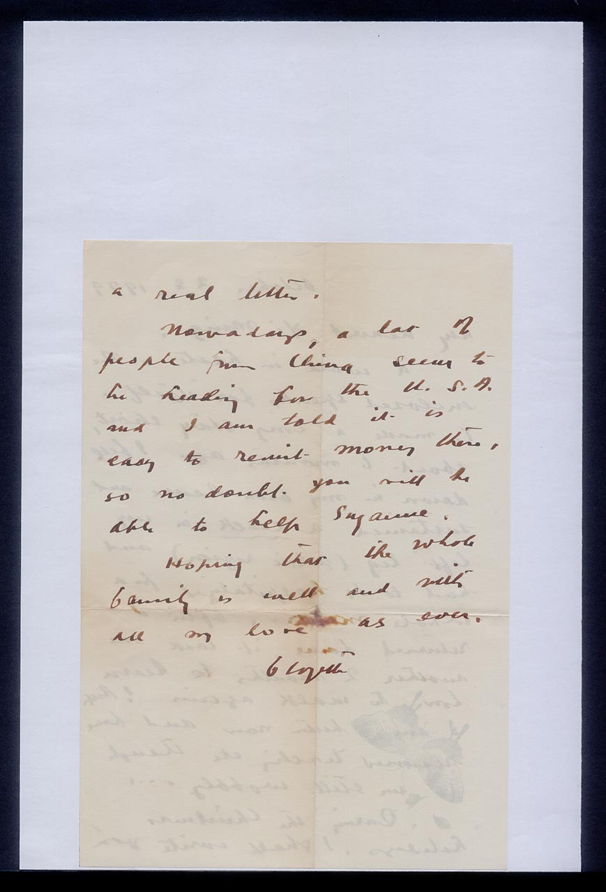 Letter from Georgette Chen to Chang Yi Ming, 28 October 1979 (Page 2 of 3)