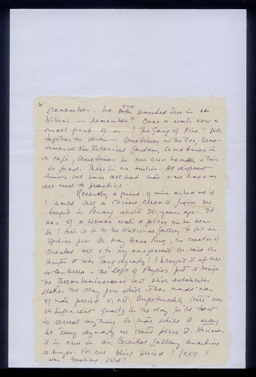 Letter from Patricia Northmore Kennison to Georgette Chen, 24 June 1981 (Page 4 of 8)