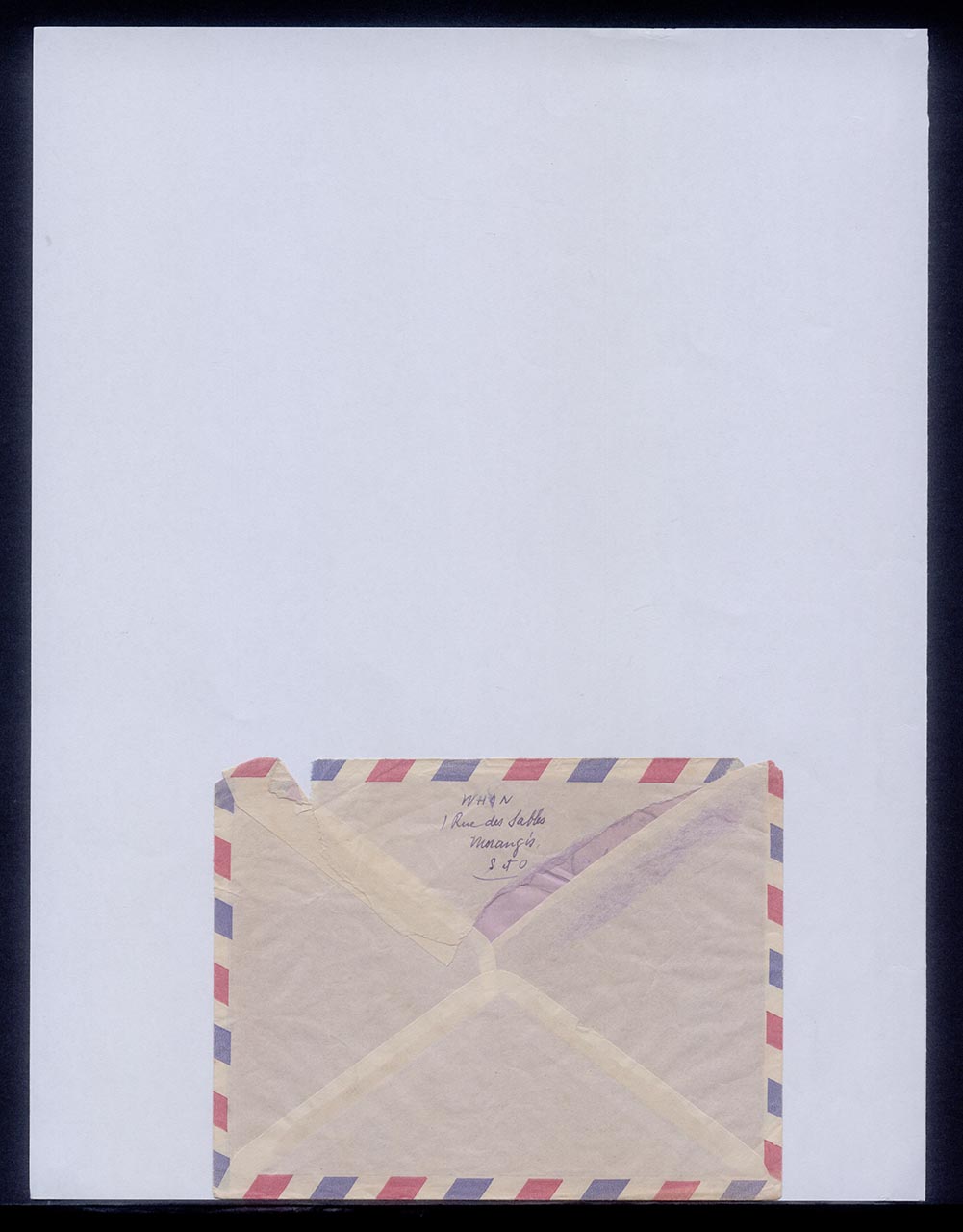 Letter from Chang Yi Ming to Georgette Chen, 20 March 1955 (Page 3 of 3)