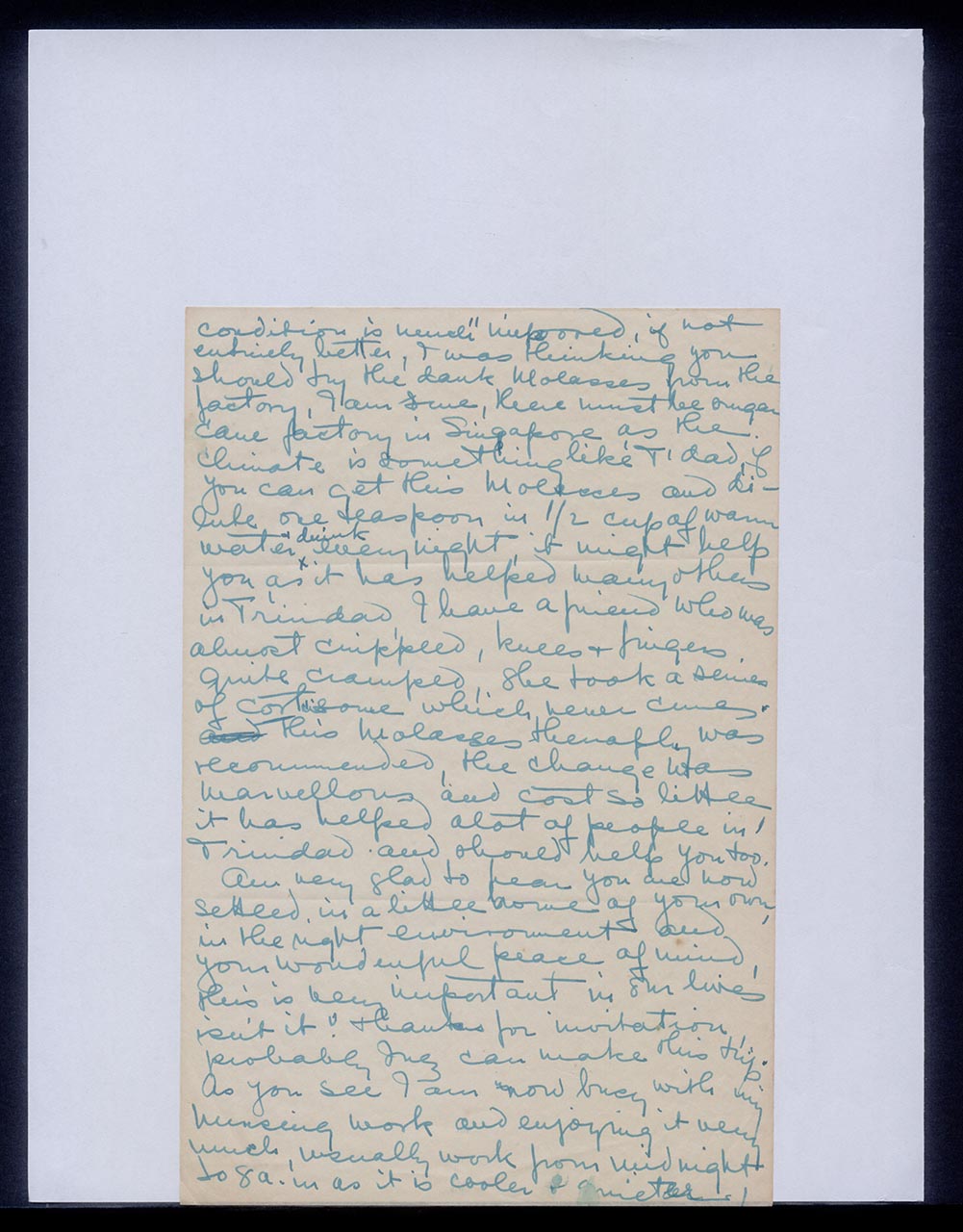 Letter from Dorothy Lee to Georgette Chen, 14 July 1956 (Page 2 of 5)