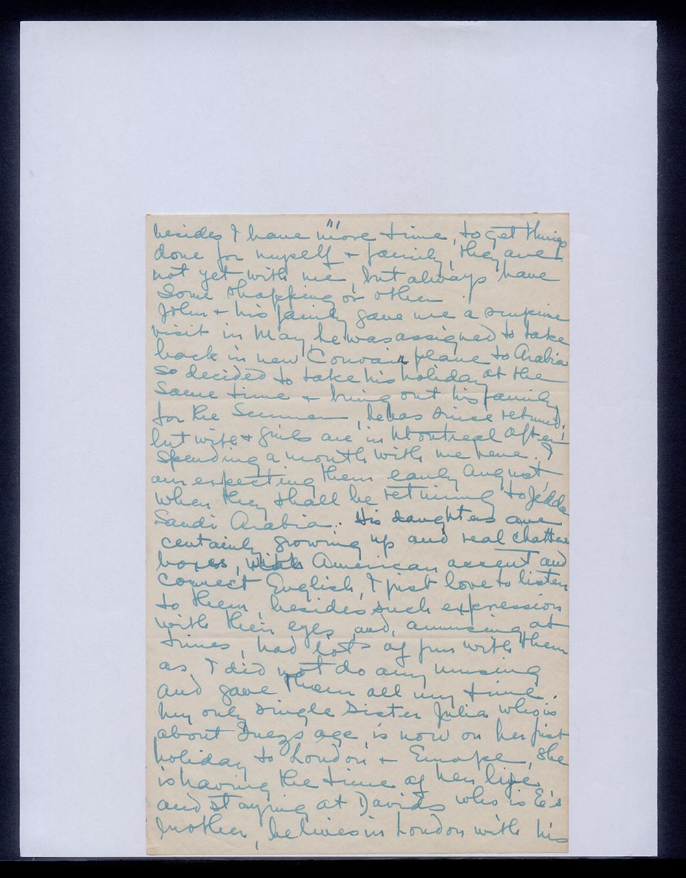 Letter from Dorothy Lee to Georgette Chen, 14 July 1956 (Page 3 of 5)