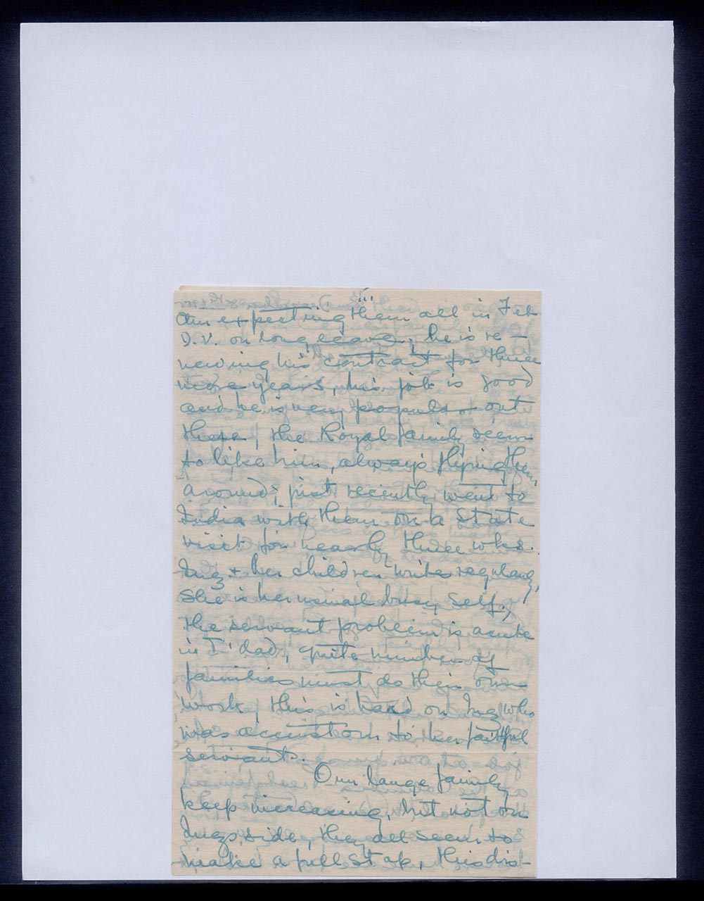 Letter from Dorothy Lee to Georgette Chen, 8 December 1955 (Page 2 of 4)