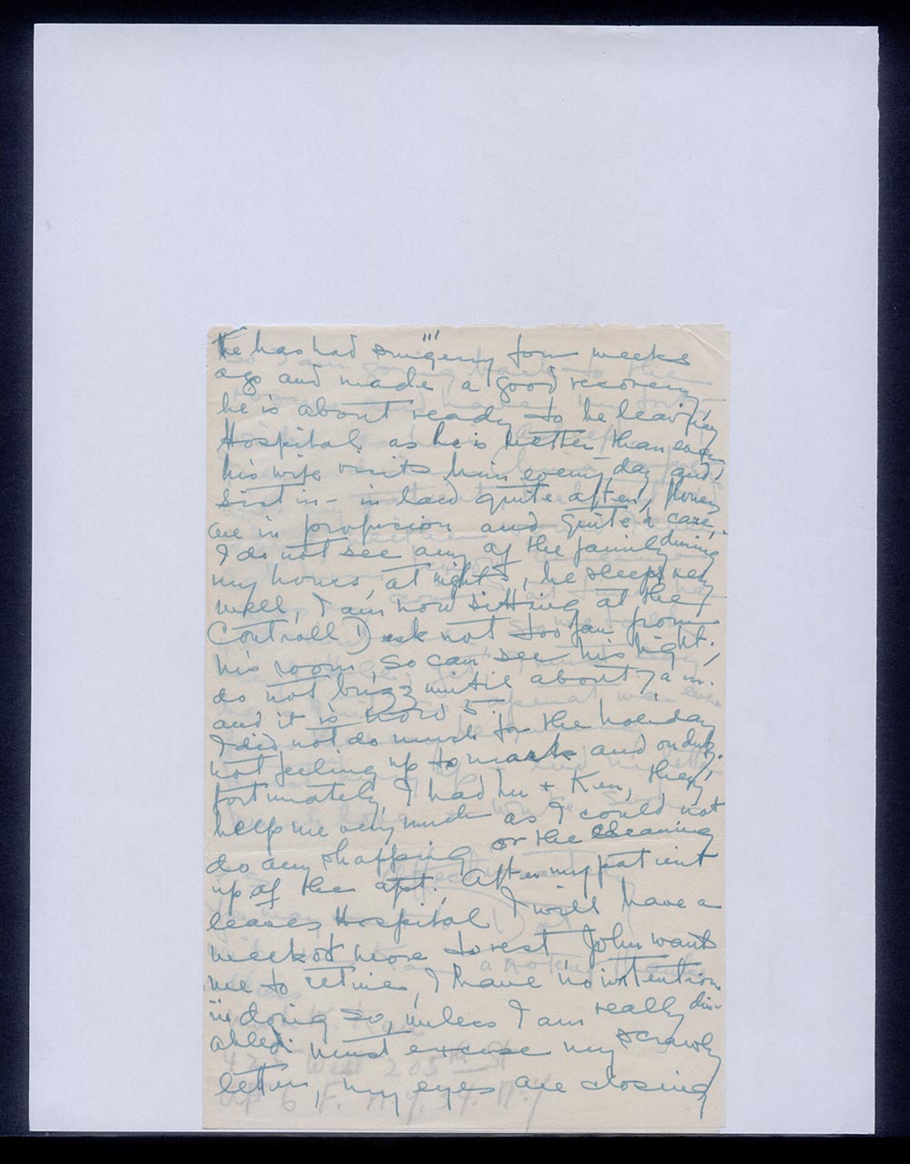 Letter from Dorothy Lee to Georgette Chen, 23 December 1956 (Page 1 of 5)