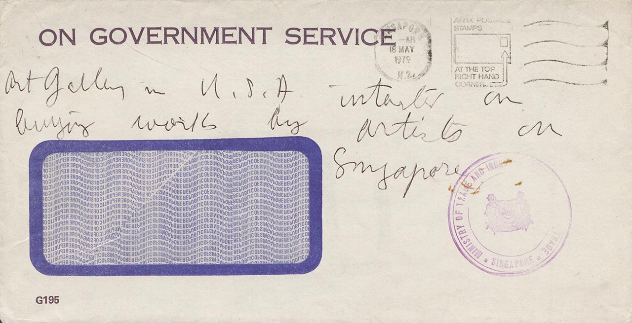 Letter from Er Lee Tian to Georgette Chen, 15 May 1979  (Page 1 of 2)