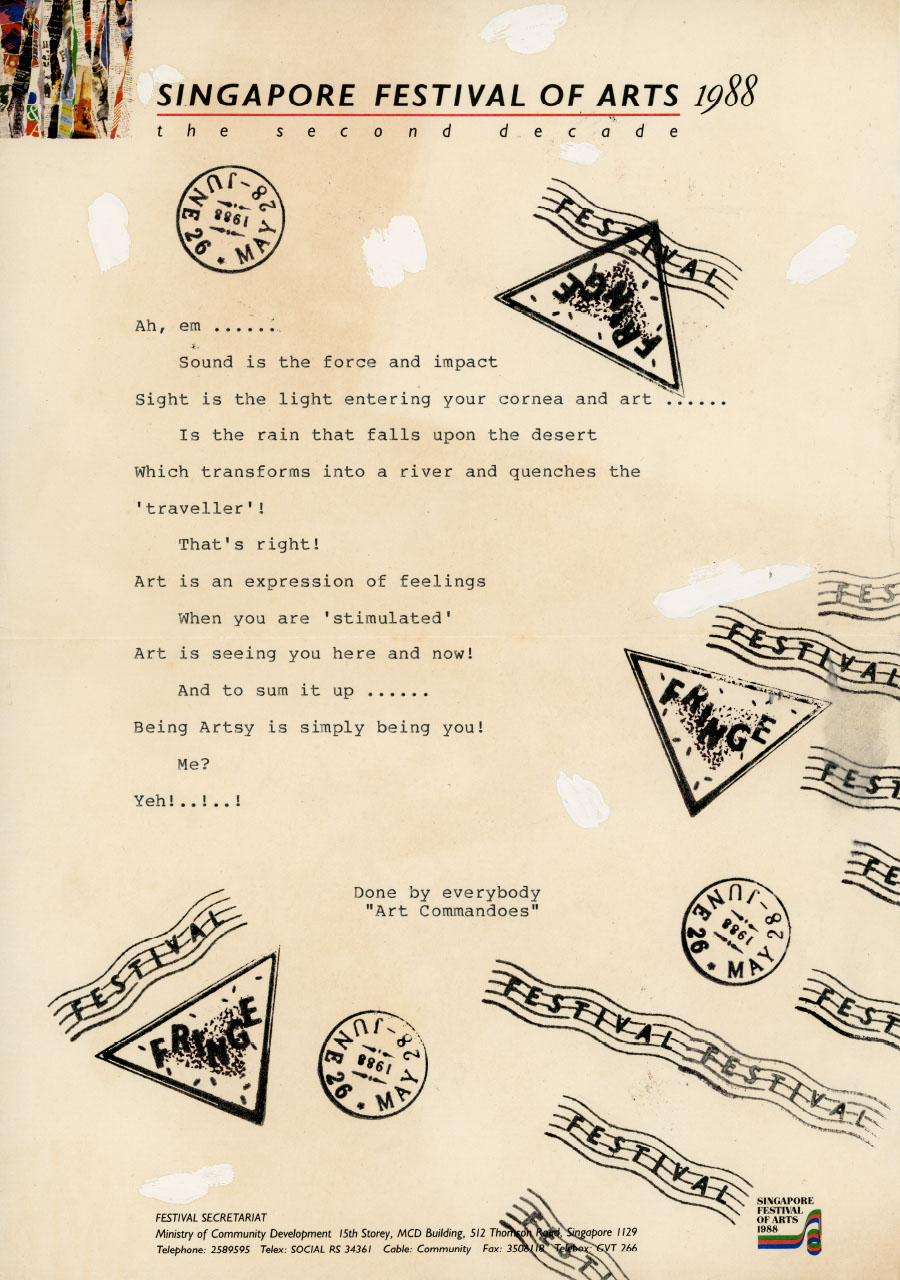 Art Commandos - Leaflet