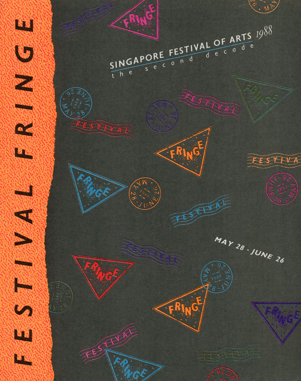 Singapore Festival of Arts 1988 : Festival Fringe - Programme Booklet
