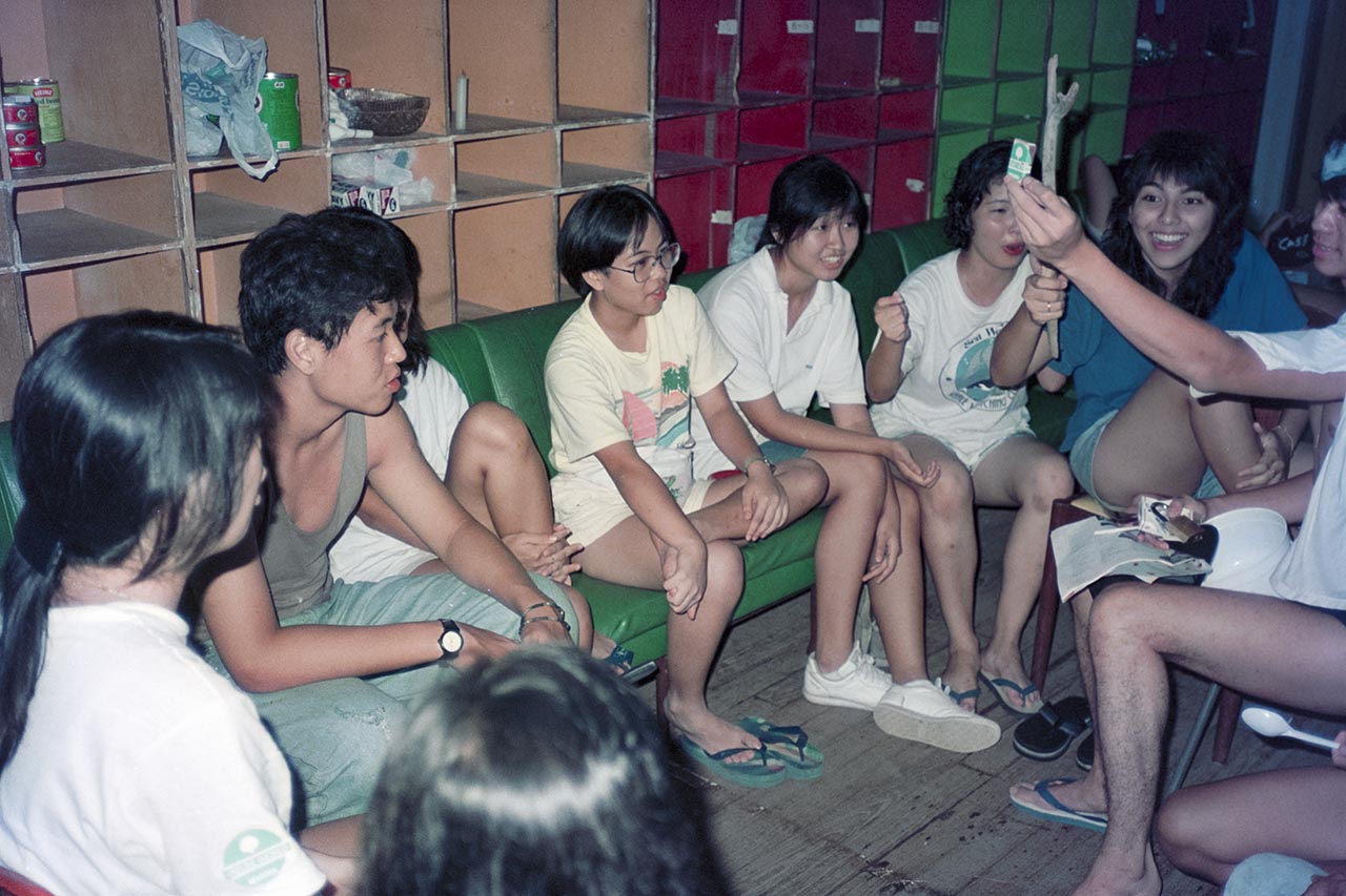 Photographic documentation of the art camp organised as part of Art Commandos
