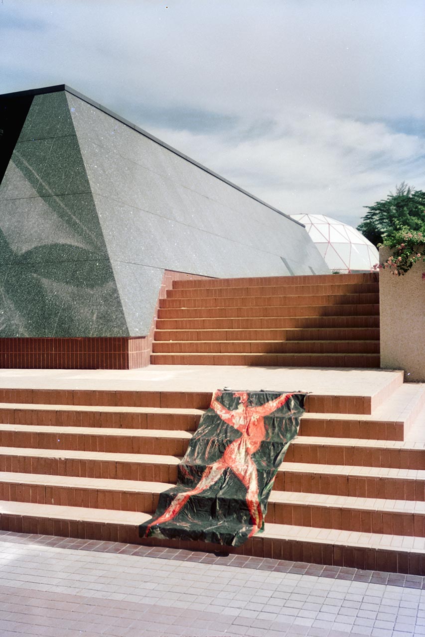 Photographic documentation of "Operation Evolutionary Sculpture" by the Art Commandos