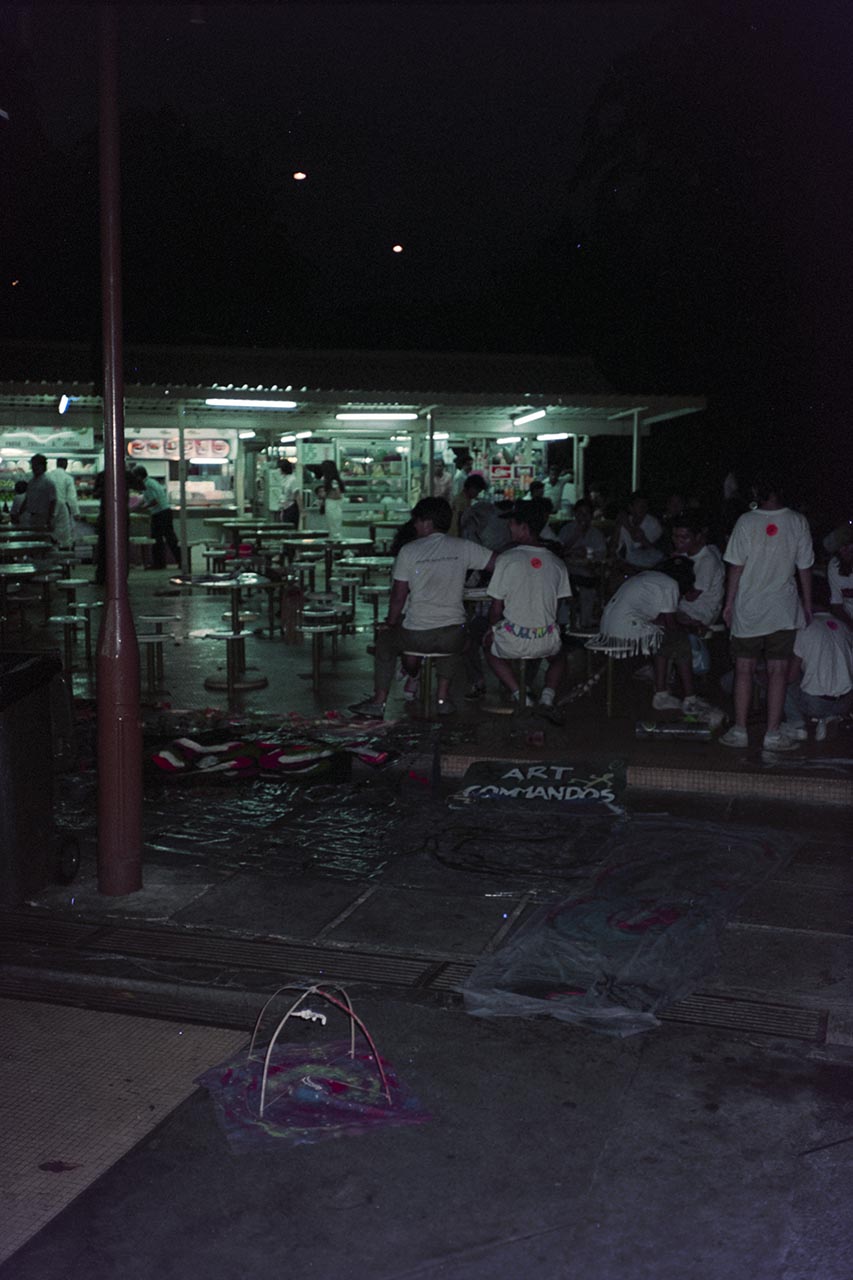 Photographic documentation of "Operation Journey to Fun" by the Art Commandos