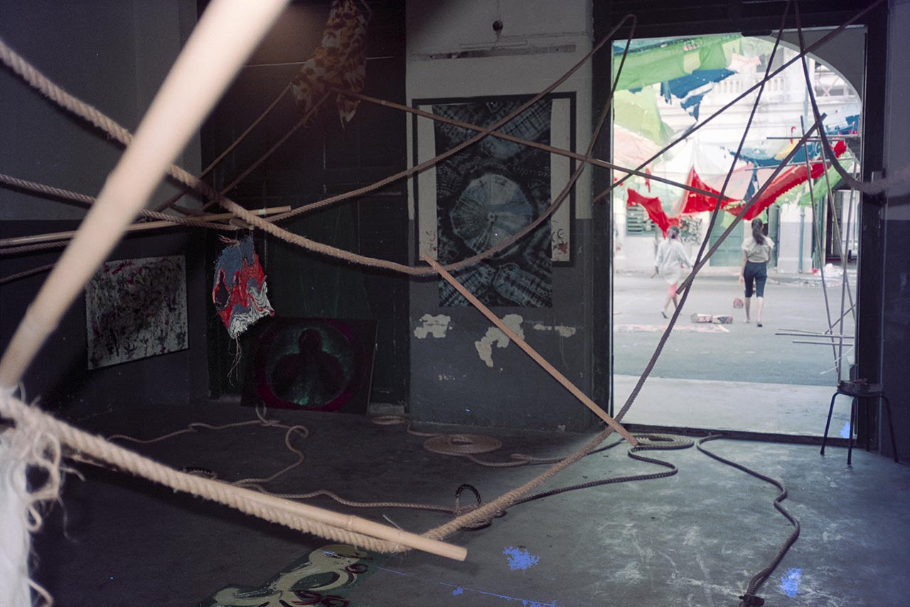 Photographic documentation of "Final Operation" by the Art Commandos