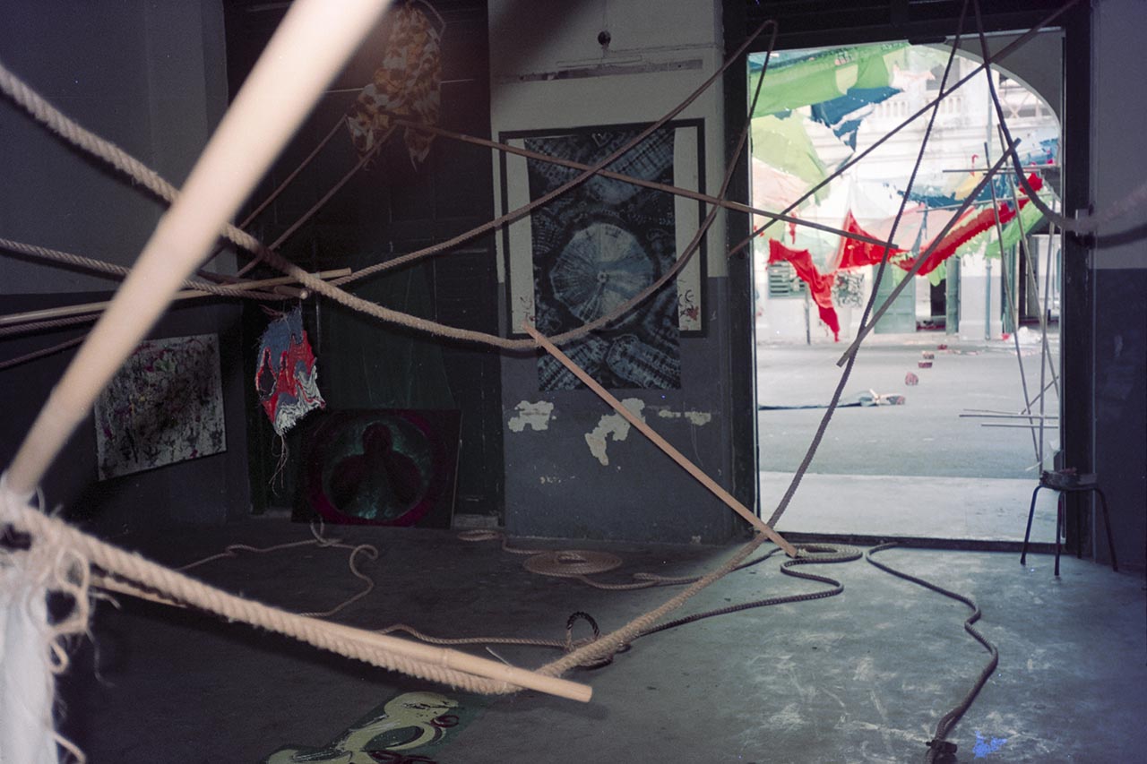 Photographic documentation of "Final Operation" by the Art Commandos