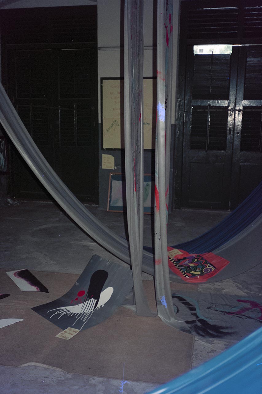 Photographic documentation of "Final Operation" by the Art Commandos