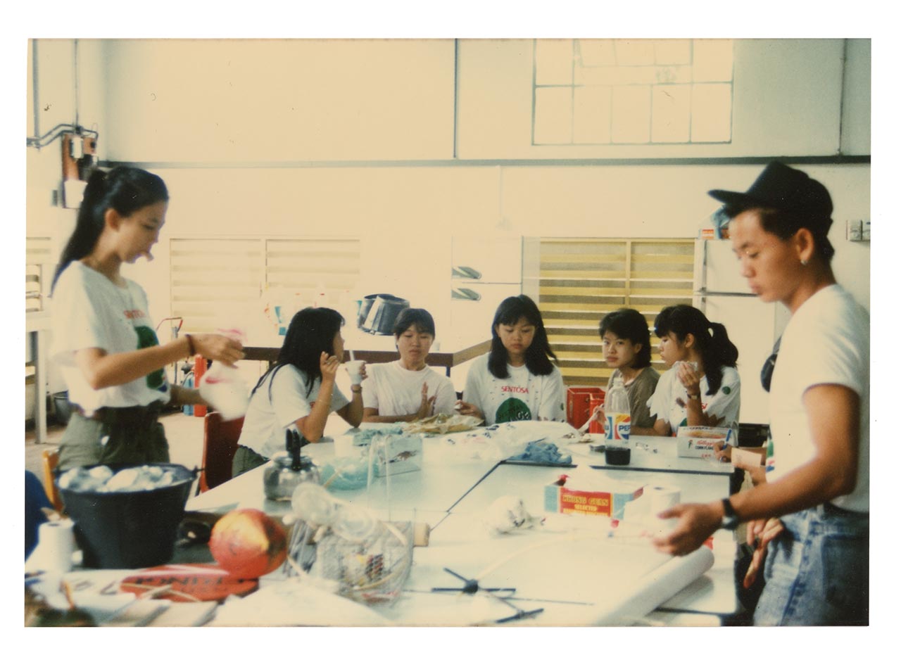 Photographic documentation of the art camp organised as part of Art Commandos