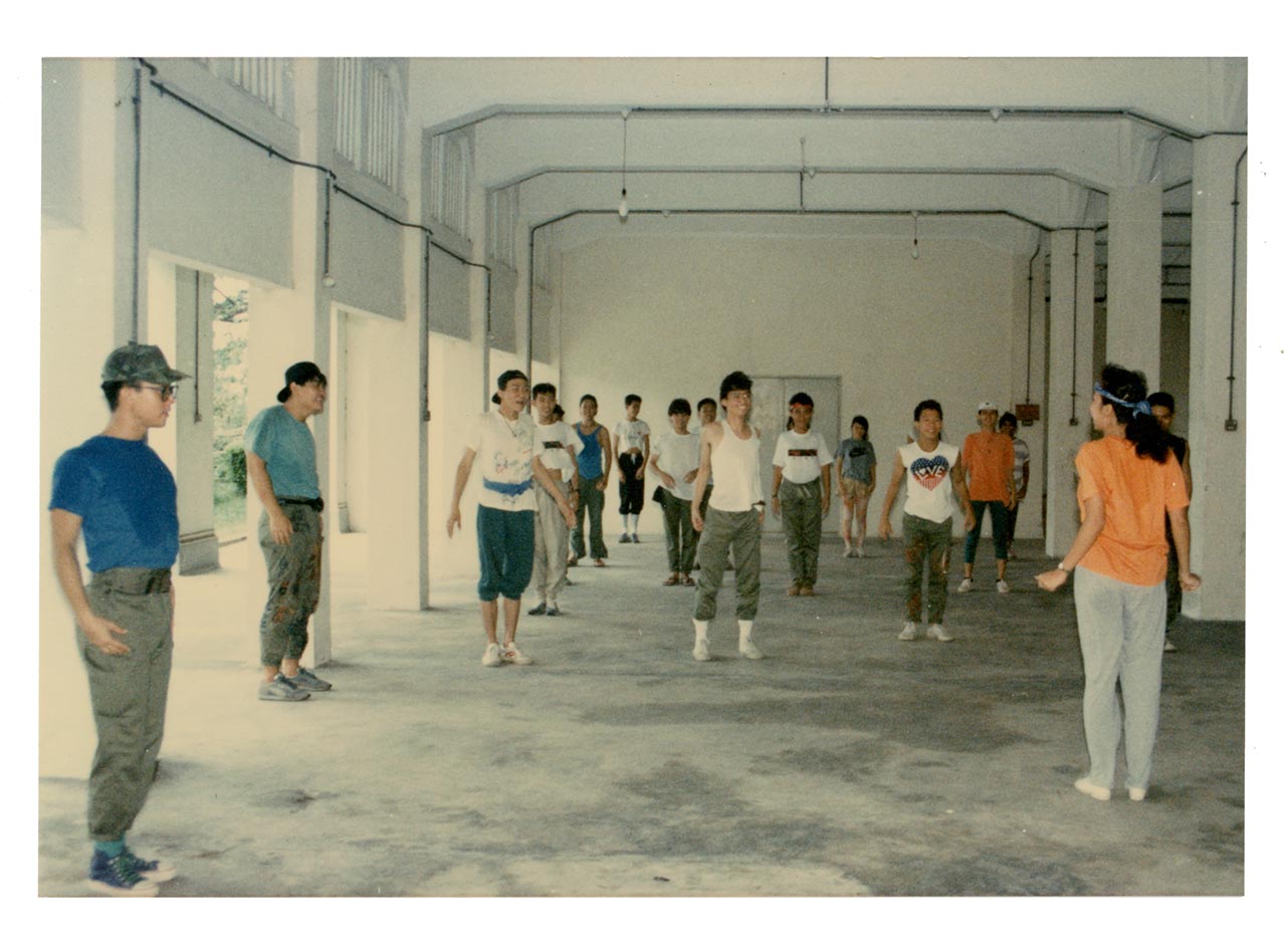 Photographic documentation of the art camp organised as part of Art Commandos