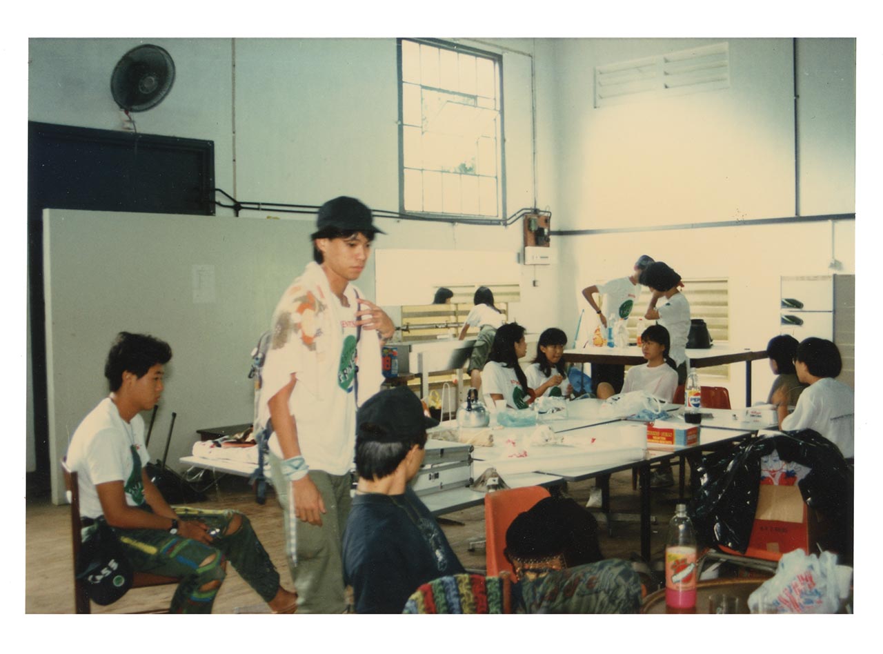 Photographic documentation of the art camp organised as part of Art Commandos