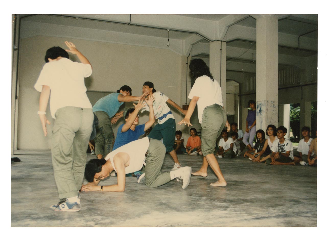 Photographic documentation of the art camp organised as part of Art Commandos