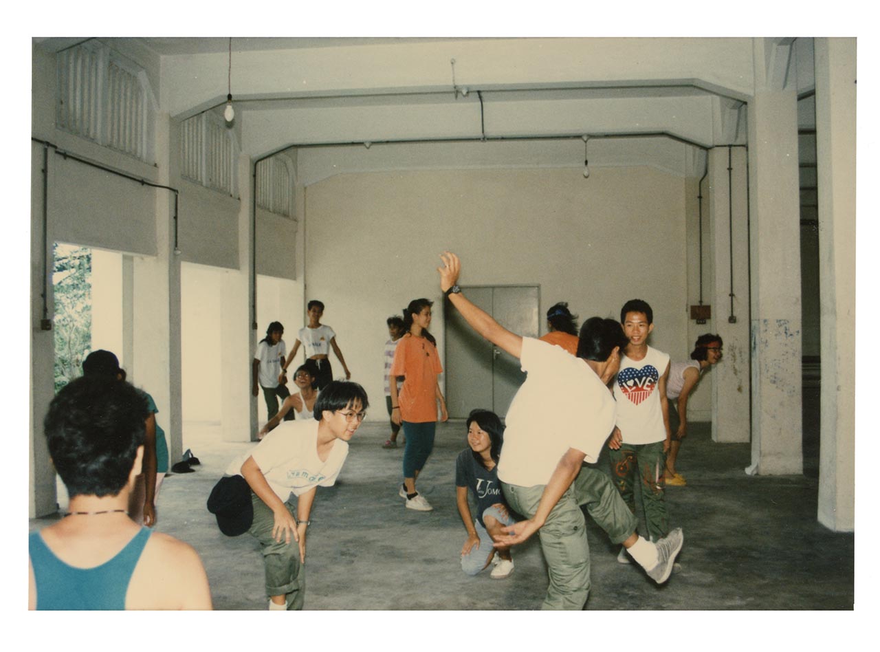 Photographic documentation of the art camp organised as part of Art Commandos
