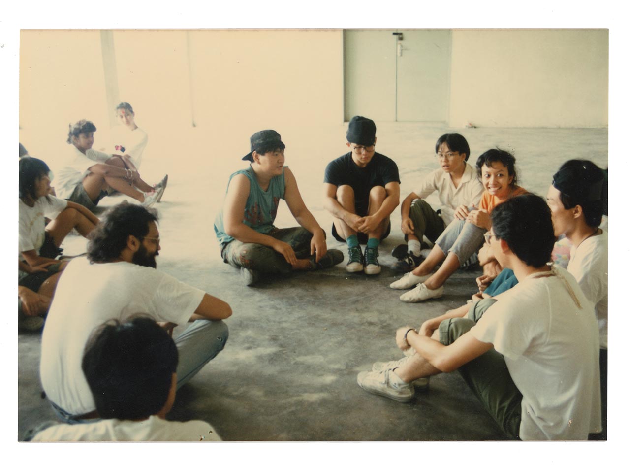 Photographic documentation of the art camp organised as part of Art Commandos