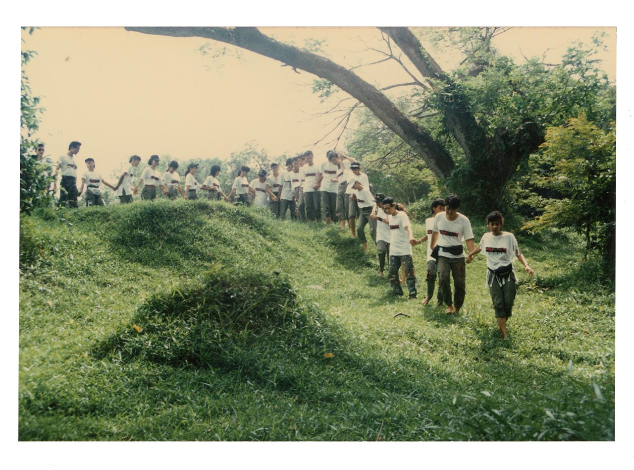Photographic documentation of the art camp organised as part of Art Commandos