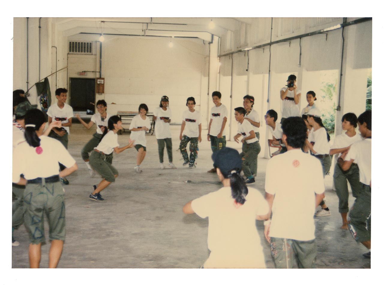 Photographic documentation of the art camp organised as part of Art Commandos