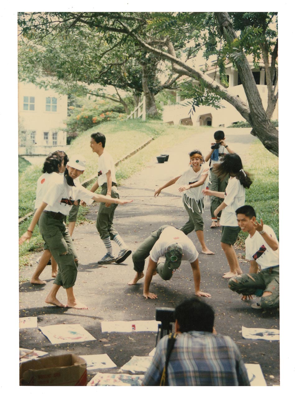 Photographic documentation of the art camp organised as part of Art Commandos