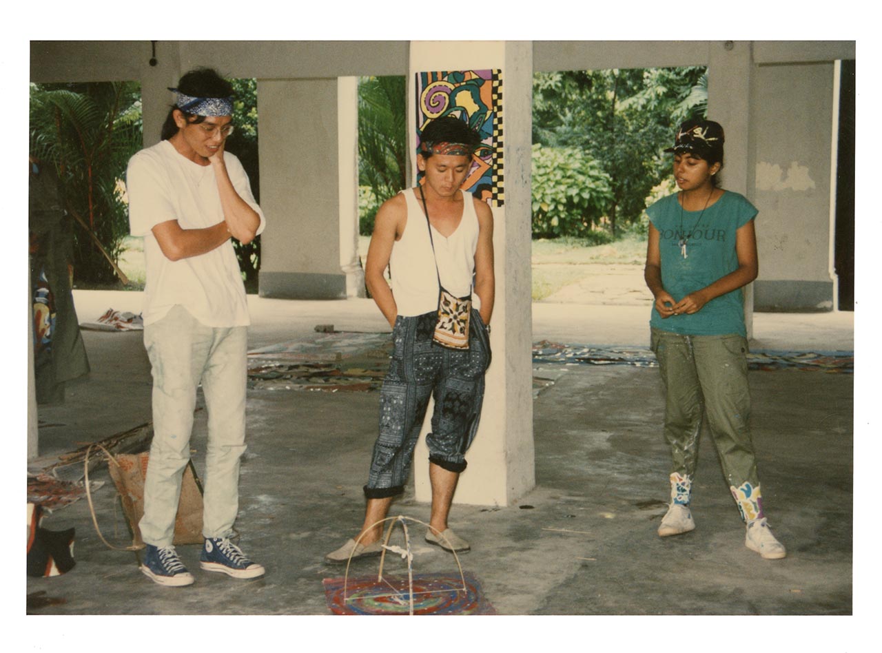 Photographic documentation of the art camp organised as part of Art Commandos