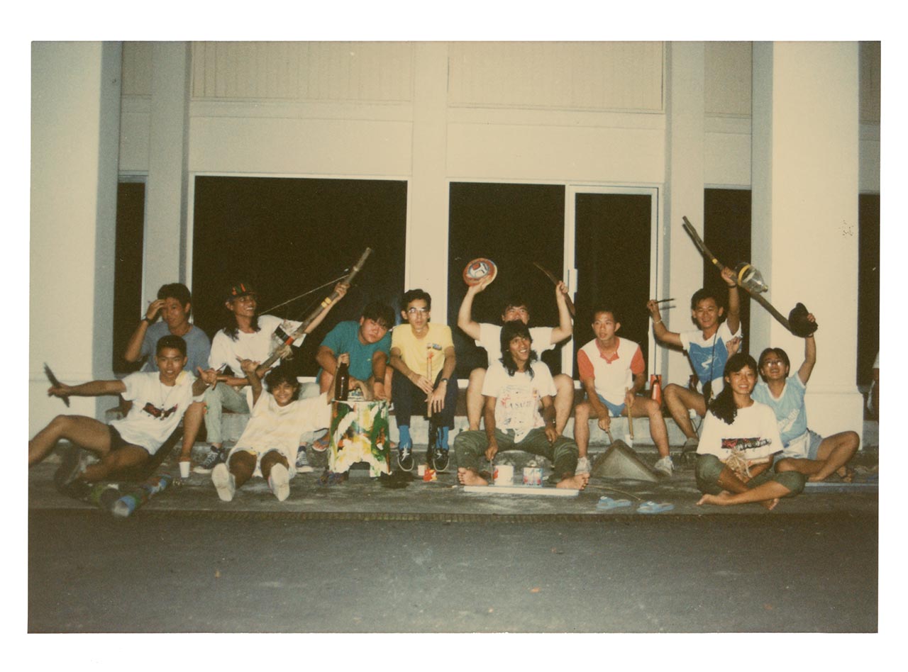 Photographic documentation of the art camp organised as part of Art Commandos