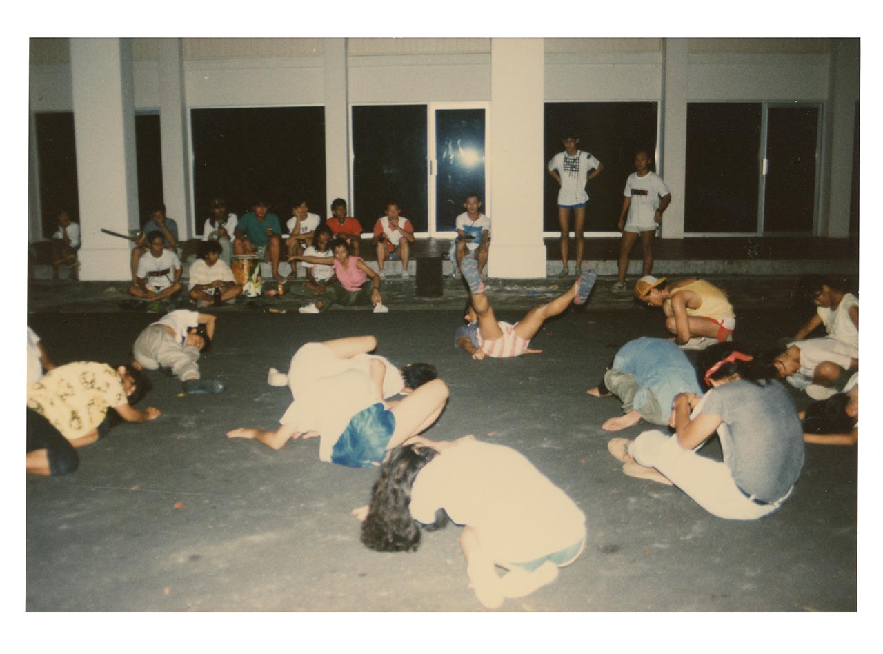 Photographic documentation of the art camp organised as part of Art Commandos