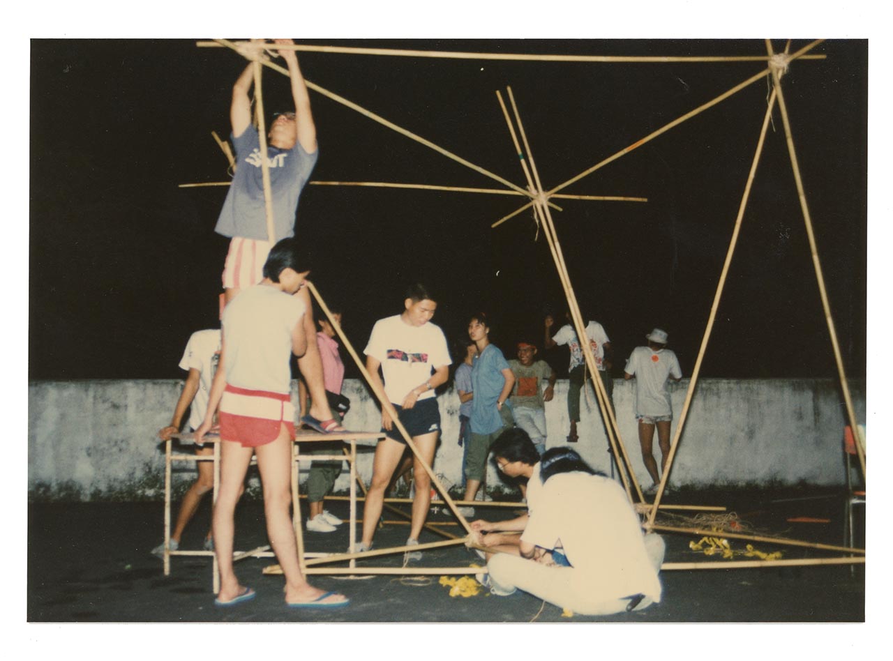 Photographic documentation of the art camp organised as part of Art Commandos