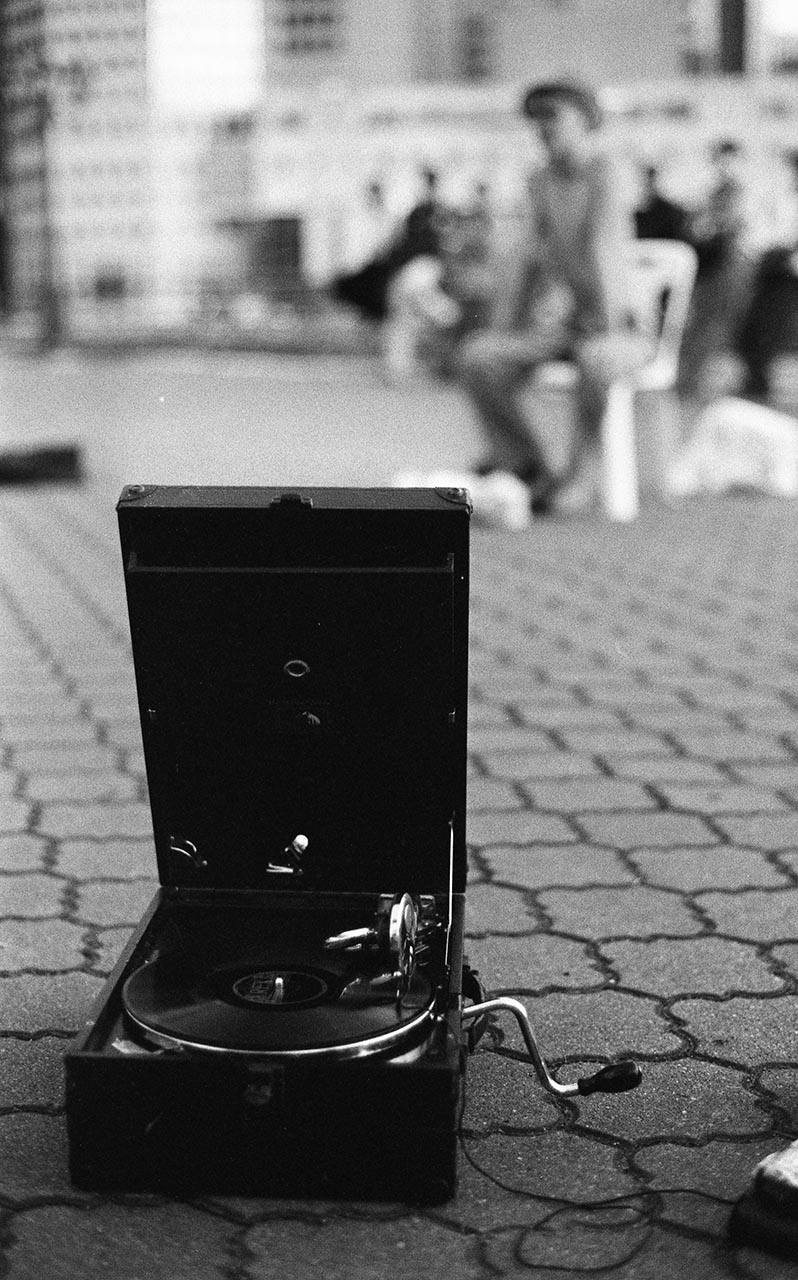 Photographic documentation of Artists Investigating Monuments