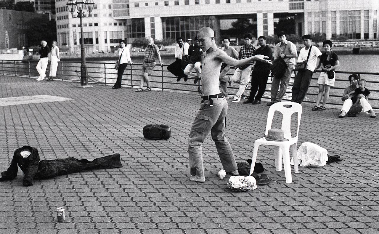 Photographic documentation of Artists Investigating Monuments